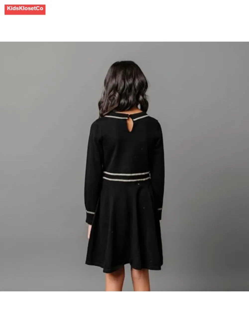 Girls Ruffled Collar Sweater Long Sleeve Organic Cotton